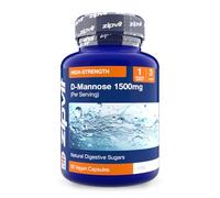 Zipvit D-Mannose Tablets, 1500mg High Strength Supplement for Men and Women, 90 Vegan Capsules for Daily Wellness