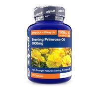 Zipvit Evening Primrose Oil 1000mg Per Capsule, High Strength Omega 6 GLA & LA, Cold Pressed, 120 Softgel Capsules, 4 Months Supply