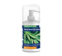 Zipvit Hemp Seed Oil Cream for Joint & Muscle, Sports Massage Gel with Hemp Seed Oil 300ml
