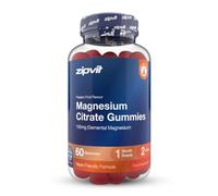 Zipvit Magnesium Citrate Gummies - Passionfruit Flavour - 60 Gummies | 150mg Elemental Magnesium - Supports Bones, Muscles & Energy - 1 Month Supply - 3rd Party Tested - Vegan