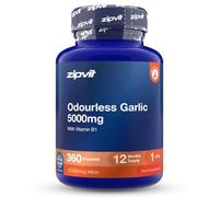 Zipvit Odourless Garlic Capsules 5000mg with Vitamin B1, 360 Softgels