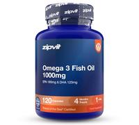 Zipvit Omega 3 Fish Oil 1000mg - EPA 180mg DHA 120mg - 120 Softgels