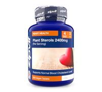 Zipvit Plant Sterols 2400mg, 360 Vegan Tablets. Supports Maintenance of Normal Blood Cholesterol. Vegan and Vegetarian Friendly