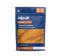 Zipvit Turmeric Curcumin 1440mg with Black Pepper and Ginger Root, 120 Vegan Capsules, 2-Month Supply, High Strength Turmeric Supplement