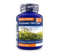 Zipvit Vitamin B Complex Supplement, All 8 B Vitamins for Energy, Focus & Mental Performance, 360 Vegan Tablets, 12 Month Supply