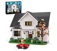 ZIQILIGHTING White House Building Set, Beautiful Victorian Home Toy, Romantic Science Fiction Movies Collectible Gift For Fans, 14+ Kids and Adult (1224PCS)