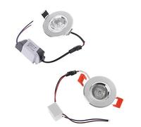 ZIRAN 1W Led Lights 85-265V Cabinet Mini Downlight Spot Ceiling Lamp Led Ceiling Light Aluminum Alloy+Pc