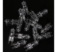 ZIRAN G9 Halogen Bulb Light Transparent Lamp 25W 230V 2800K Warm White Super Bright Small Blister Quartz Glass+Tungsten+Halogen Gas