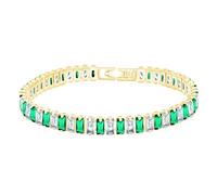 Zircobic Elegant Luxurious Fashion Jewelry, Sparkling Gemstone Bracelet for Weddings, Parties, and Everyday Wear, Versatile Couple's Bracelet, Trendy and Chic Design, Available in Three Colors