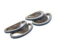 Zircon Corundum Sanding Belts Pack of 10 for All Your Polishing Needs on Various Materials (60#)