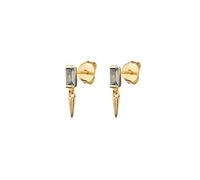 Zircon Rectangular Cone Creative Stud Earrings For Women Piercing Earring Jewelry Pendientes