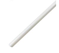 Zirconia Ceramic Round Rod, Insulation Solid for Scientific and Engineering Projects, Diameter 10mm, Length 200mm