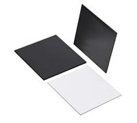 Zirconia Ceramic Sheet - Black/White Zirconium Insulation Plate for Scientific Research and Experimental Use(White,1mmx10mmx10mm 10Pcs)