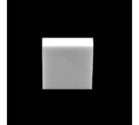 Zirconia Square Sheet - Yttrium-Stabilized ZrO2 Ceramic Plate for Industrial, Laboratory, and DIY Applications(100x100x5mm)