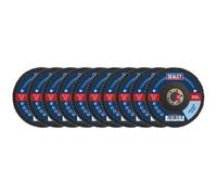 Zirconium Flap Discs Ø115mm Assorted Grit Pack of 10 Bore 22mm