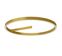 Zirkol Ceiling Light Matt Gold Ø100 2700K