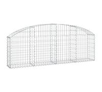 ZIRLANLV Galvanised Iron Gabion Basket,Connecting Hooks (200 x 30 x 60/80 cm)