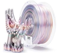 ZIRO 3D Printer Filament, Shiny Silk PLA Fast Gradient Color Change, Fit Most 3D Printers, Dimensional Accuracy +/-0.03mm, 1KG/2.2lb Spool, Earth Tone