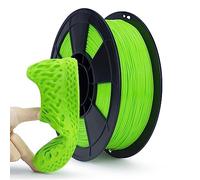ZIRO 95A TPU Filament 1.75mm, 3D Printer Filament TPU Flexible Filament | Soft TPU 0.8KG Spool, Higher Strength, Dimensional Accuracy +/- 0.05mm, Fit Most FDM 3D Printer, Green