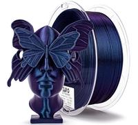 ZIRO Chameleon Series Glitter PLA Filament, Shiny Sparkle Filament PLA 1.75mm, 3D Printing Filament 1KG, Dimensional Accuracy +/- 0.03mm, Fit Most FDM 3D Printers, Abyss Blue Luster