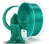 ZIRO Iridescent Series Glitter PLA Filament, Shiny Sparkle Filament PLA 1.75mm, 3D Printing Filament 1KG, Dimensional Accuracy +/- 0.03mm, Fit Most FDM 3D Printers, Lake Green