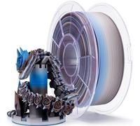 ZIRO Matte Gradient PLA Filament 1.75mm, Matte Multicolor 3D Printer Filament, Faster Color Change by Length PLA, Dimensional Accuracy +/-0.03mm, 1KG/ 2.2lbs Spool, Fit Most FDM 3D Printer, Twilight