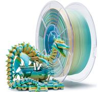 ZIRO Matte Gradient PLA Filament 1.75mm, Matte Multicolor 3D Printer Filament, Fit Most FDM 3D Printers, Dimensional Accuracy +/-0.03mm, 1KG Spool, Beach