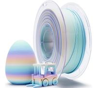 ZIRO Matte Gradient PLA Filament 1.75mm, Matte Rainbow 3D Printer Filament