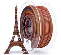 ZIRO Matte Stripes Rainbow PLA Filament 1.75mm, Colorful PLA 1kg/2.2lbs