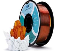 ZIRO PLA Filament 1.75mm, Translucent 3D Printer Filament Compatible with Most FDM 3D Printers, 1kg/2.2lbs Spool, Dimensional Accuracy +/- 0.03mm, Translucent Caramel