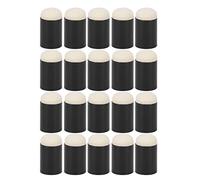 Zisemeil 20 Pieces Mini Finger Sponge Dauber Set Soft Blending Brushes for Dark Circles, DIY Craft Makeup Tool for Blemish Coverage, Material: Sponge