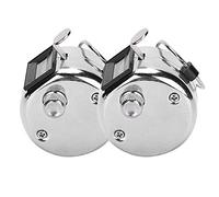 Zisemeil 2pcs Hand Tally Manual Knob Counter Stainless Steel 0-9999 for Workshop Inventory