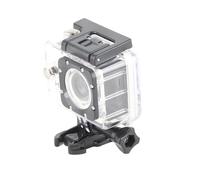 Zisemeil Action Camera 1080HD 30Fps Video and 12MP Photos for Outdoor Sports, with Shell for 30m Underwater, Accessories for Helmets, Bikes, Surfboards, Cars (White)