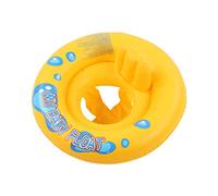 Zisemeil Baby Swim Float, Inflatable Pool Training Seat with Double Air Chamber and Comfortable Backrest, for Infants Toddlers 8 to 48 Months Up to 44 lbs