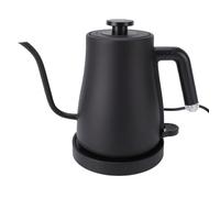 Zisemeil Electric Gooseneck Kettle, 1L Fast Boiling Stainless Steel Pour Over Kettle with Matte Finish, for Home Brewing Coffee and Tea (UK Plug)