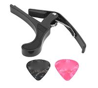Zisemeil Guitar Durable Alloy Quick Release for Easy Tuning Change for Guitarists Banjo Mandolin Players Material: Alloy (Black)