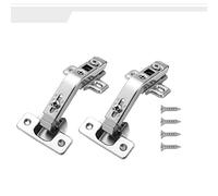 Zishengho 135 Degree Lazy Susan Hing-2 Pack Face Frame Plate for Corner Folding Cabinet Kitchen Cupboard Door 1 Pair