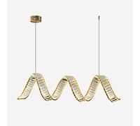 zishuo shop Wallps, French Light Crystal Artmalist Brass Lorowndentp Home Liviroom Restaurant Decorationpended Led Indoor Lightifixtures/D/a