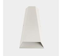 zishuo shop Wallps, Led Outdoor Wall Light Waterproof Ip65 Modern Trapezoid Aluminum Wallp 12W up Down Outside Sconce Lights Fixture 3000K for Corridor Courtyard Walkway Park Terrace,Black/White/a