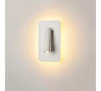 zishuo shop Wallps, Wall Light Modern 1, Wall Lights 3W+6W Led 350 ° Rotation Indoor Sconce Bedroom Bedside Readingp Liviroom Hallway Art Balcony Lights Home Decor Wallp,Wallps Wall Sconce/B/a