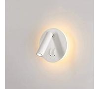 zishuo shop Wallps, Wall Light Modern 1, Wall Lights 3W+6W Led 350 ° Rotation Indoor Sconce Bedroom Bedside Readingp Liviroom Hallway Art Balcony Lights Home Decor Wallp,Wallps Wall Sconce/D/a