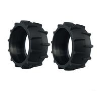 ZiStarlilife 1/2/4 Pack Anti Pulley For Dreame A1 Robotic Lawnmower, Rubber Replacement Part For Garden Yard Maintenance, Black 110X40Mm(2pcs)