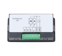 ZiStarlilife 1*Digital Display Meter 0-10V 4-20mA Analog Input for Temperature Pressure Level Monitoring Industrial Control Black Plastic 79x43x25mm