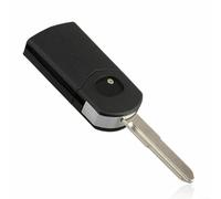 ZiStarlilife 1 Pack 3 Button Car Key Shell Case Uncut Blade Compatible with for Mazda 2 3 5 6 Cx7 Cx9 Mpv Rx8 Mx5 Miata Replacement Remote Housing Only For CR1620 Holder