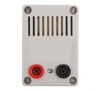 ZiStarlilife 1 Pack 9V Continuity Tester with Buzzer and LED Alarm for Wire Cable PCB Circuit Checking, Audible Visual Tool for Electricians Engineers, White ABS Plastic 93x55x30mm(Tester)