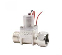 ZiStarlilife 1 Pack Bistable Pulse Solenoid Valve for Drinking Water 4 Way DC 45V Copper Smart Flush Control for RAPID for RESPONSE 30ms for Home Garden Irrigation Systems Silver(A)