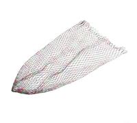 ZiStarlilife 1 Pack Fishing Landing Net Replacement Nine-Wire Braid Nylon Mesh for Carp Pike Coarse Fishing Lightweight Portable Gear for Outdoor Anglers 40cm(diameter 50cm)
