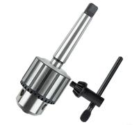 ZiStarlilife 1 Pack Heavy Duty Drill Chuck 1/32"-5/8" with MT2-JT3 Shank and Key for Metalworking Lathe Spindle Drilling Tasks