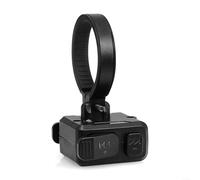 ZiStarlilife 1 Pack Motorcycle Handlebar Media Controller Wireless Remote For Helmet Intercom Headset Abs Material Black Ip65 Weather Resistant