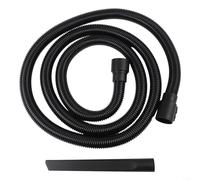 ZiStarlilife 1 Set Crevice Tool and Extra Long Hose for Karcher NT20 30 WD1 WD2 WD3, Dual Swivel Cuffs Anti-Kink Design, 340mm Nozzle 25m Tube for Car Home Corner Cleaning Black(3.5m)